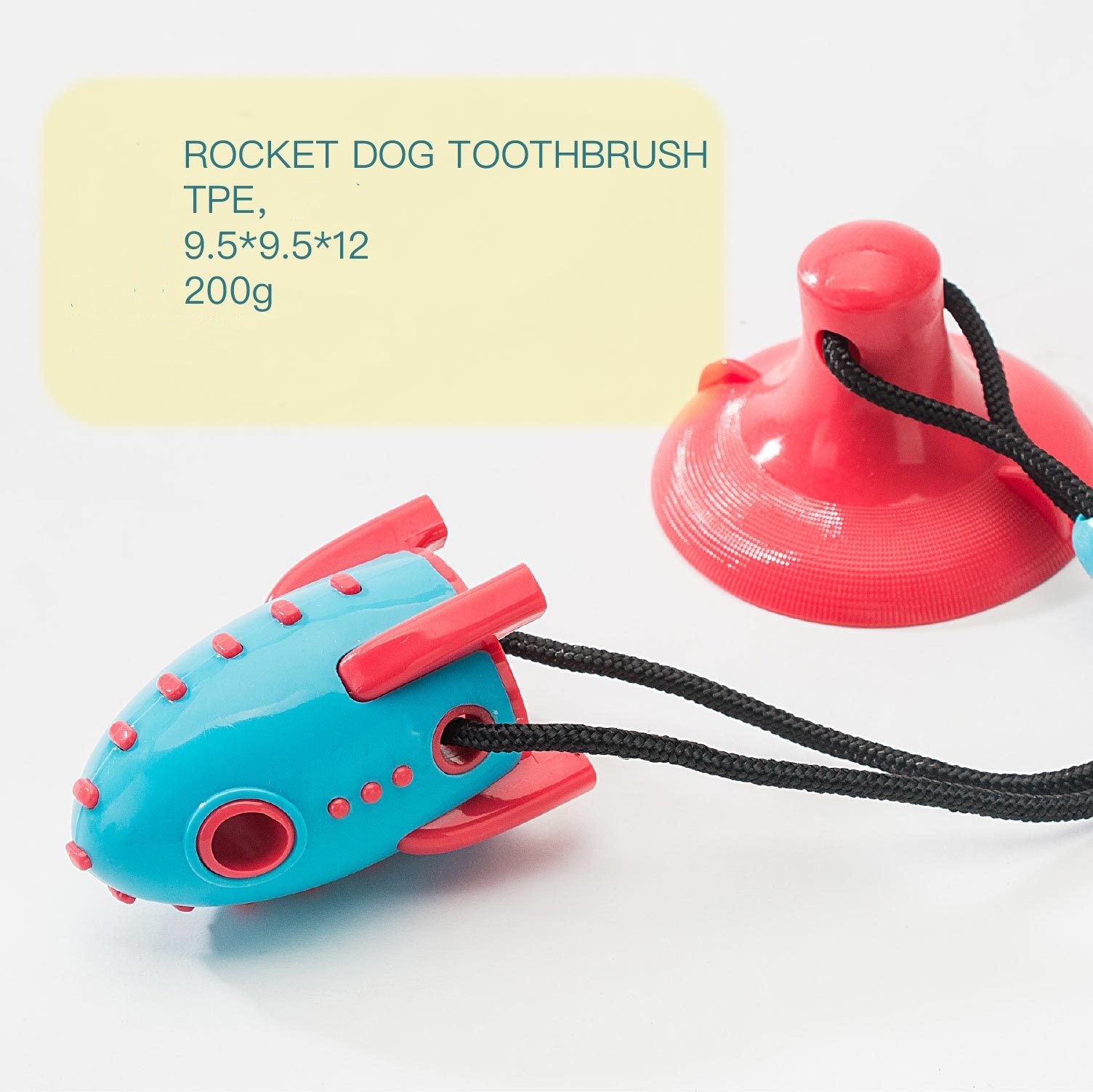 Rocket Dog Toys Leaking Food Dog