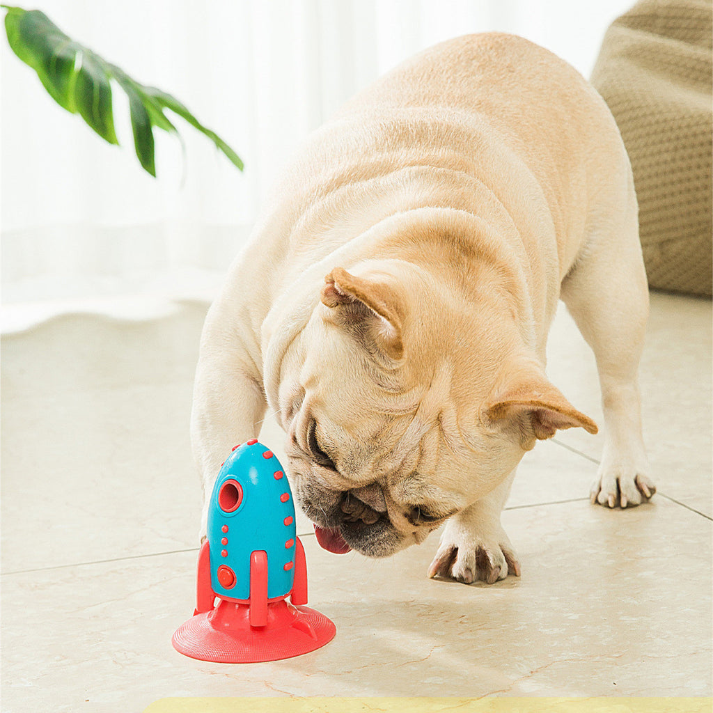 Rocket Dog Toys Leaking Food Dog