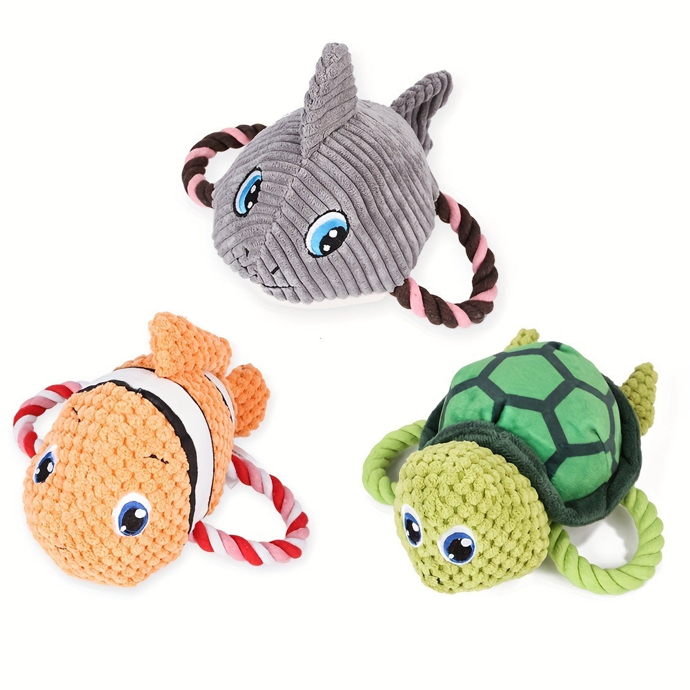 Pet Toys Turtle Shaped Dog Chewing Toys