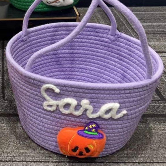 Personalized Name Halloween Candy Box