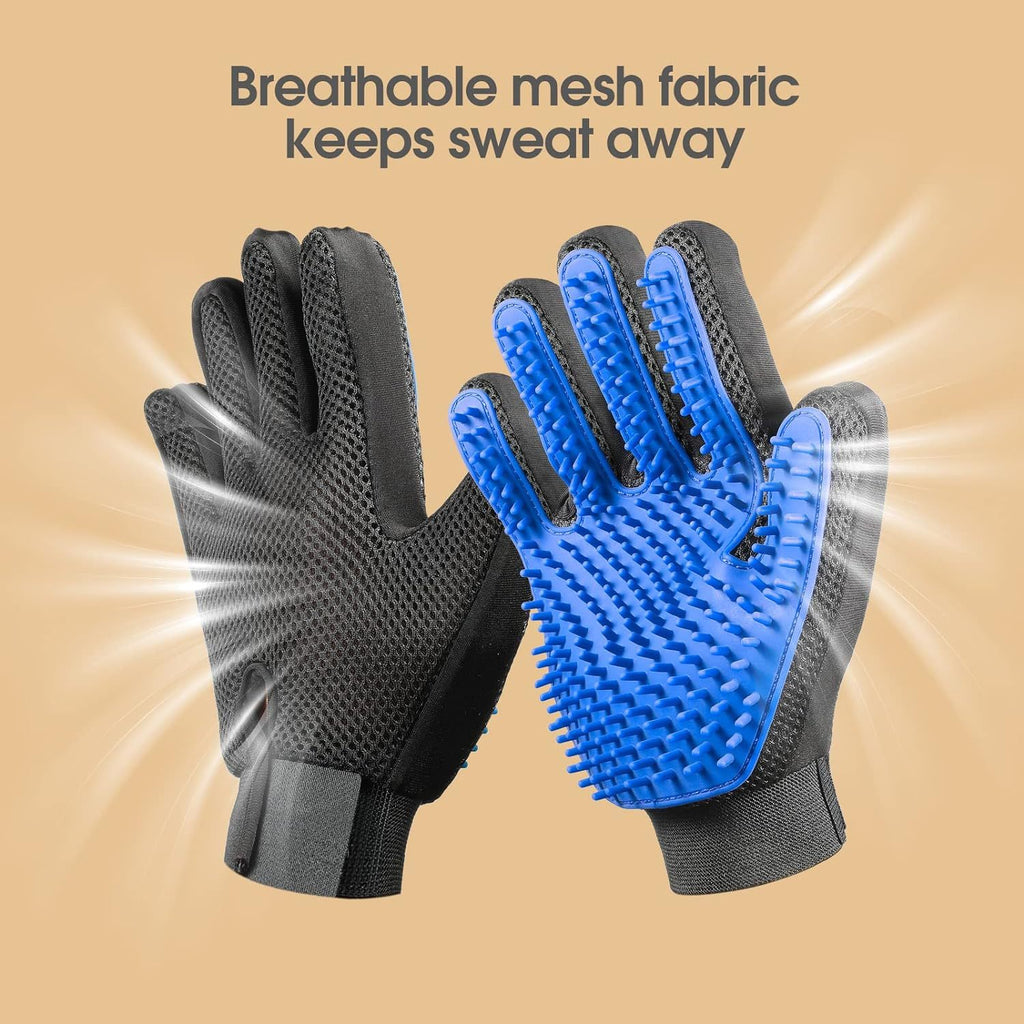 Upgrade Pet Grooming Gloves Cat Brushes